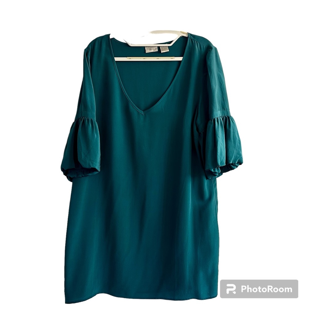 Silk dress tunic